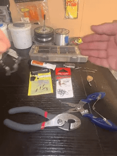 🎣Mini Multi-Arm Baitfish School Rig – Handcrafted Alabama-Style Fishing Lure