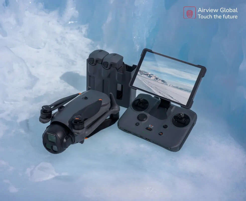 Next-Gen AirView Pro 4: Triple Camera Drone for Beginners & Pro-Level Shots